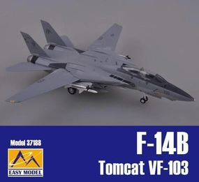 1:72 F-14B Tomcat VF-103 Jolly Rogers Fighter Fast shipping Exhibition Ready