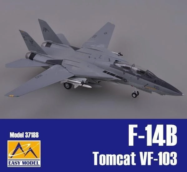 1:72 F-14B Tomcat VF-103 Jolly Rogers Fighter Fast shipping Exhibition Ready