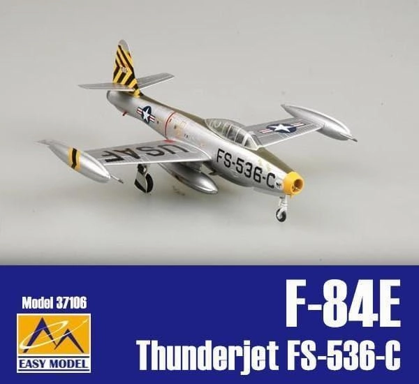 1:72 F-84E Thunderjet FS-536-C Fighter Chibi Hobby Astronomy Tool