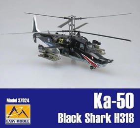 Movie Collectible 1:72 Ka-50 Black Shark Russian H318 Rotorcraft