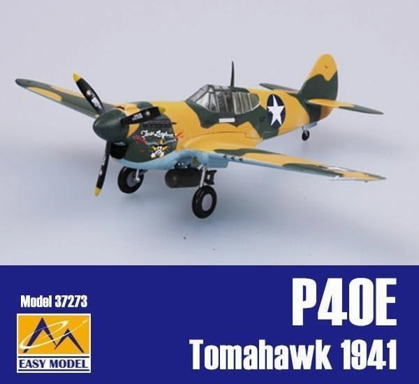 Robot Collection Vinyl Item 1:72 P40E Tomahawk 9FS 49FG 1941 Fighter