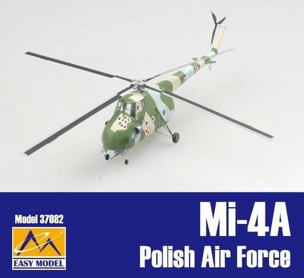 1:72 Polish Air Force Mi-4A Rotorcraft Dedicated Collector Exclusive Outfit