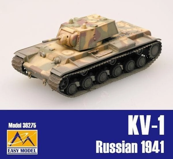Vinyl Item 1:72 Russian Army KV-1 1941 Heavy Tank
