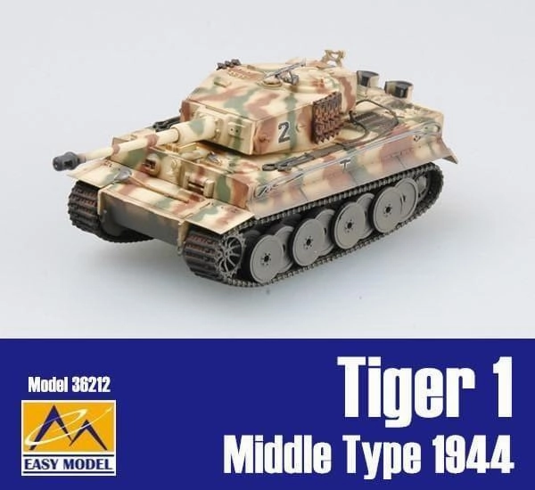1:72 Tiger 1 Middle Type sPzAbt508 Italy 1944 Tank Action Art