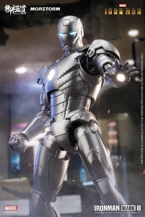 1:9 Iron Man Mark II Mk2 Assembly Kit Desktop Toy Collectible Hobby
