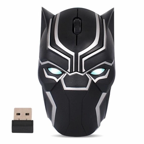 Unicorn Statue Paper Model Black Panther Wireless USB Mouse