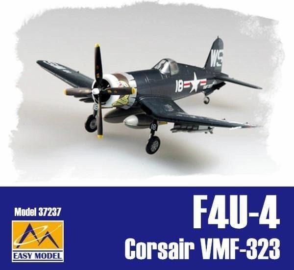 1:72 F4U-4 Corsair VMF-323 U.S.M.C Fighter Everyday Use