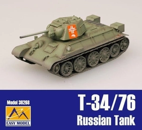 1:72 Russian Army T-34/76 Tank Extinct Creature
