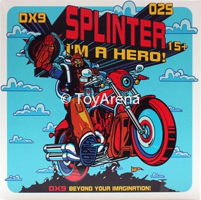 Unique Toys UT-D02 DX9 Splinter Action Figure People's Choice Anime Sculpture