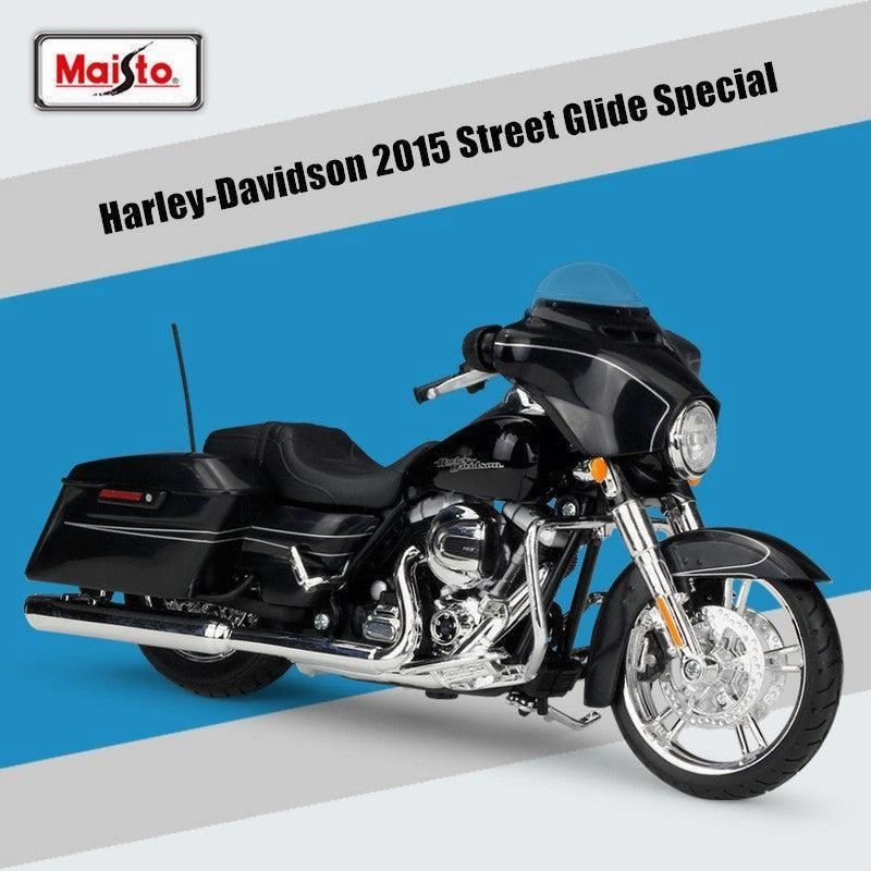 1:12 Harley Davidson 2015 Street Glide Special Alloy Model Car Fantasy Collection Fantasy Character