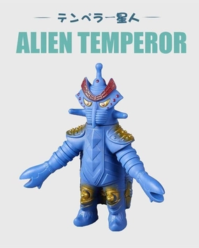 Glass Art Alien Temperor Soft Vinyl Figure Toy