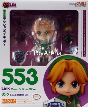 Nendoroid #553 Link Legend of Zelda Majoras Mask 3D Gaming Showcase Market Trend