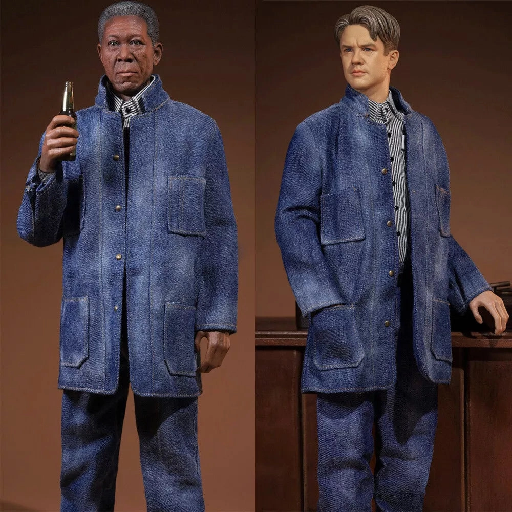 Collectible Sculpture Art Series Present Toys 1/6 The Shawshank Redemption Scale Action Figure 2 Pack PT-SP28