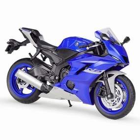 1:12 Yamaha YZF-R6 2020 Supersport Motorcycle Alloy Model Car Action Art
