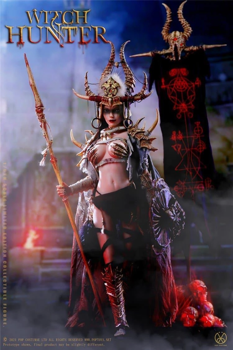 1:6 Bloody Shaman Aphaia Black Seamless Figure Limited Showcase