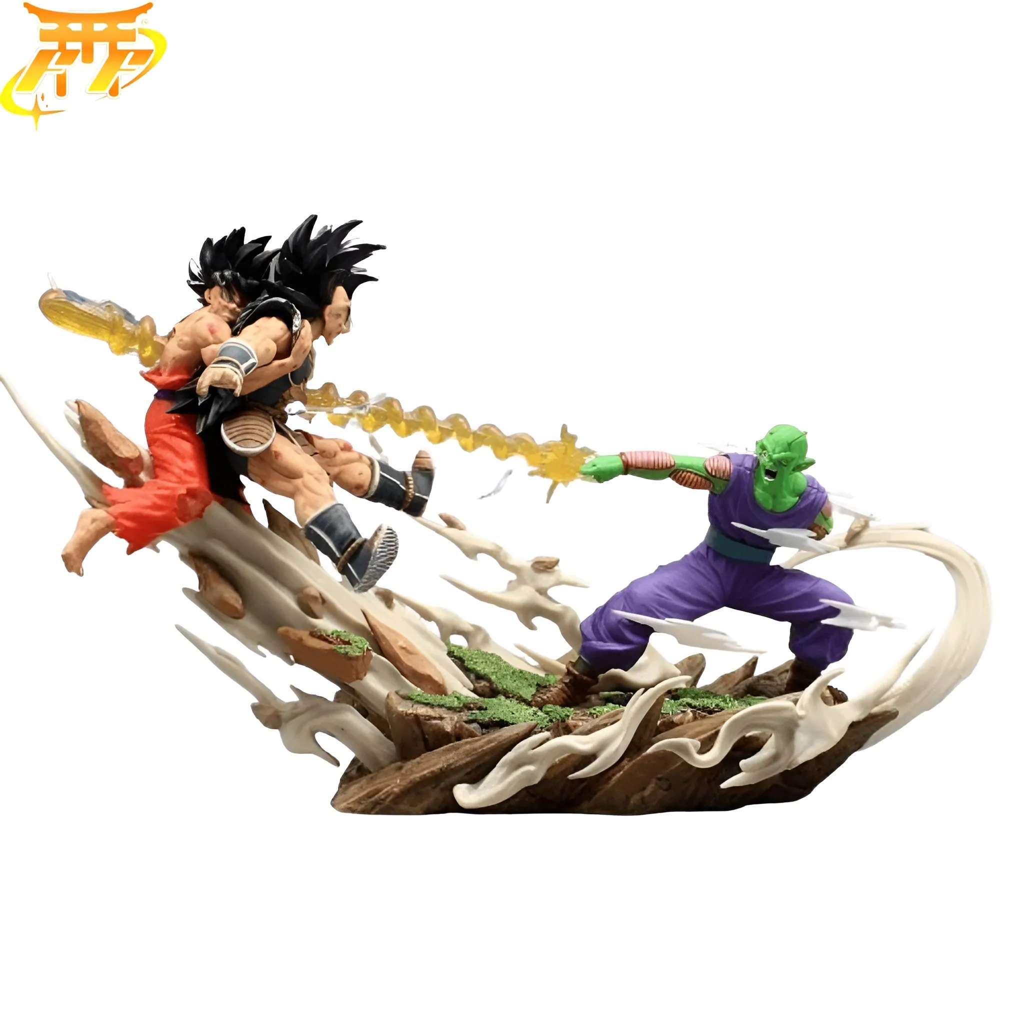Character Art Figurine Goku & Piccolo vs Raditz - Dragon Ball Z?