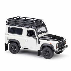 1:24 Land Rover Range Rover Defender Alloy Model Car PVC Display