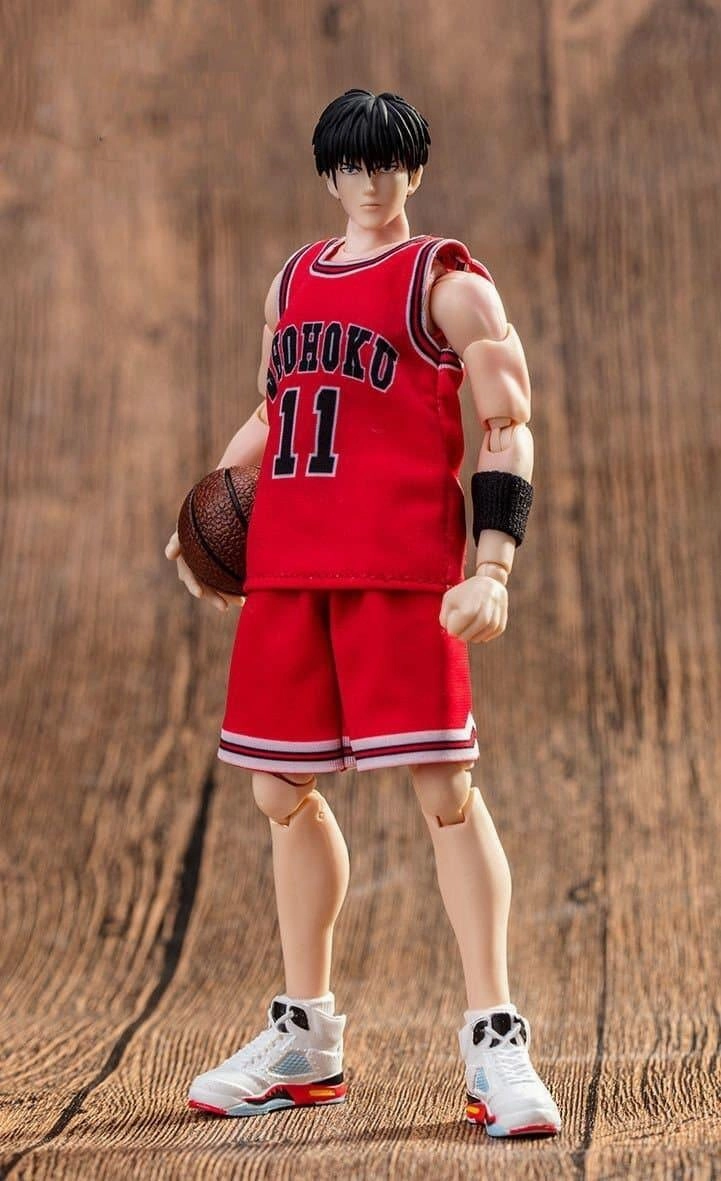 Library Decor 1:10 Kaede Rukawa Red Ver. Action Figure