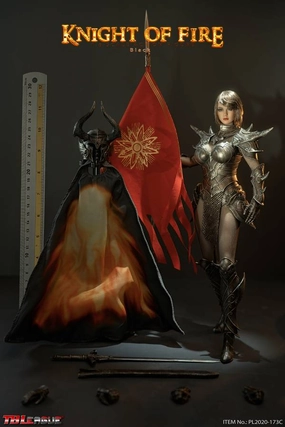 TBLeague Phicen 1/6 Knight of Fire Black Sixth Scale Action Figure PL2020-173C Memory Keepsake