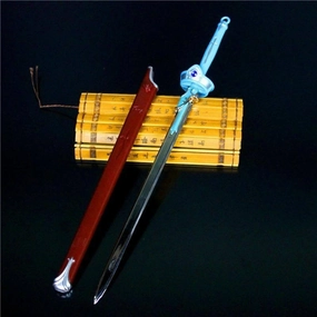 Cat Figurine Asuna Lambent Light Metal Sword Replica