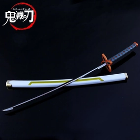 Kocho Shinobu Nichirin Blade Sword Metal Replica Living room