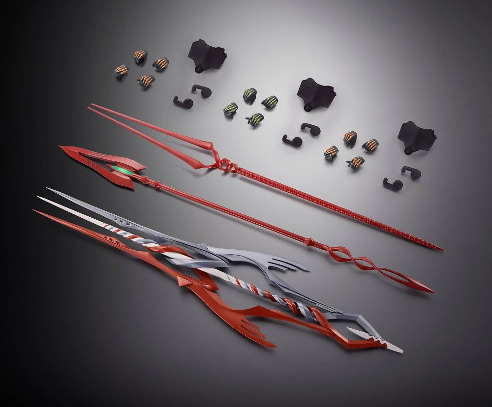 Disney Character Bandai Metal Build Evangelion 3 Spears Set (30th with the Spear Another color) Action Figure