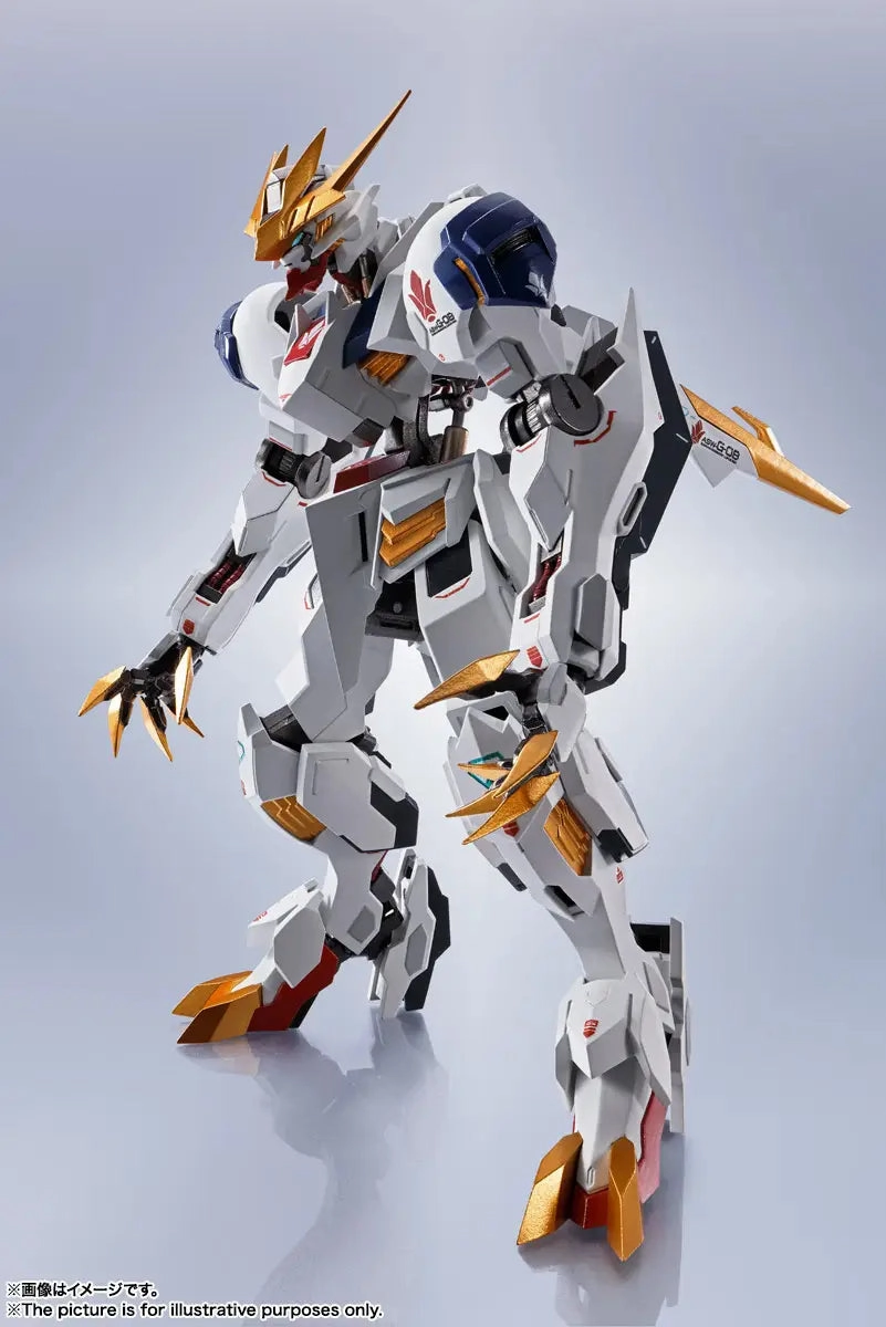 Battery operated Bandai Metal Robot Spirits Gundam Iron-Blooded Orphans Barbatos Lupus Rex (Reissue) Action Figure
