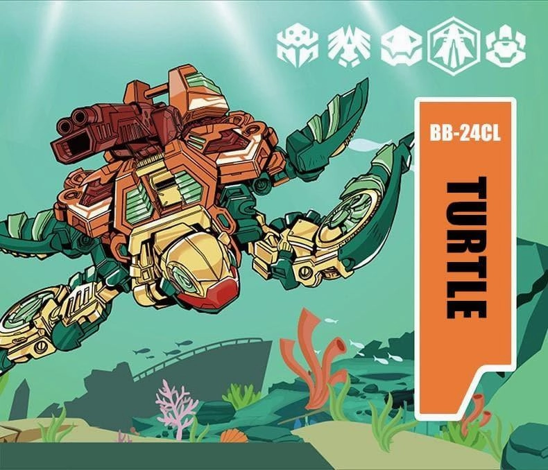 Animation Cel Beastbox BB-24CL Turtle