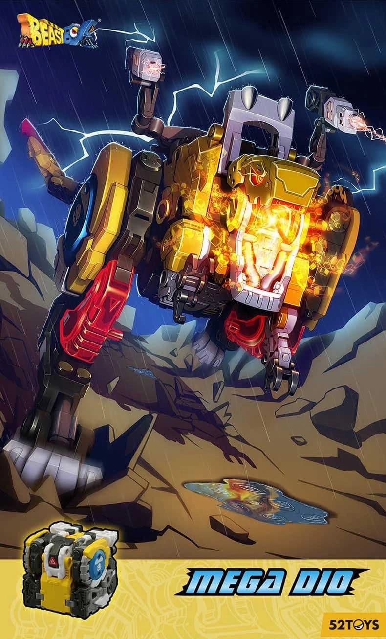 Beastbox BB-30 Mega Dio Static Figure