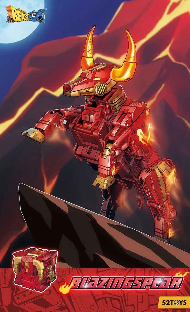 Vinyl Unit Cowboy Sculpture Beastbox BB-33 Blazingspear