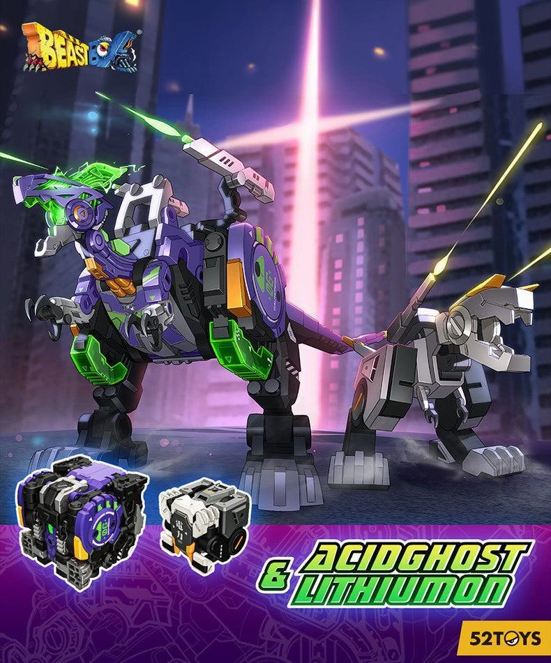 Beastbox BB-46 Acidghost & Lithiumon Combo Set PVC Statue Price Guide
