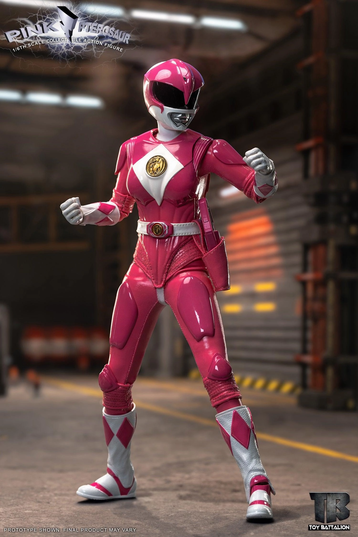 Action figure 1:6 Pink Pterosaur Action Figure