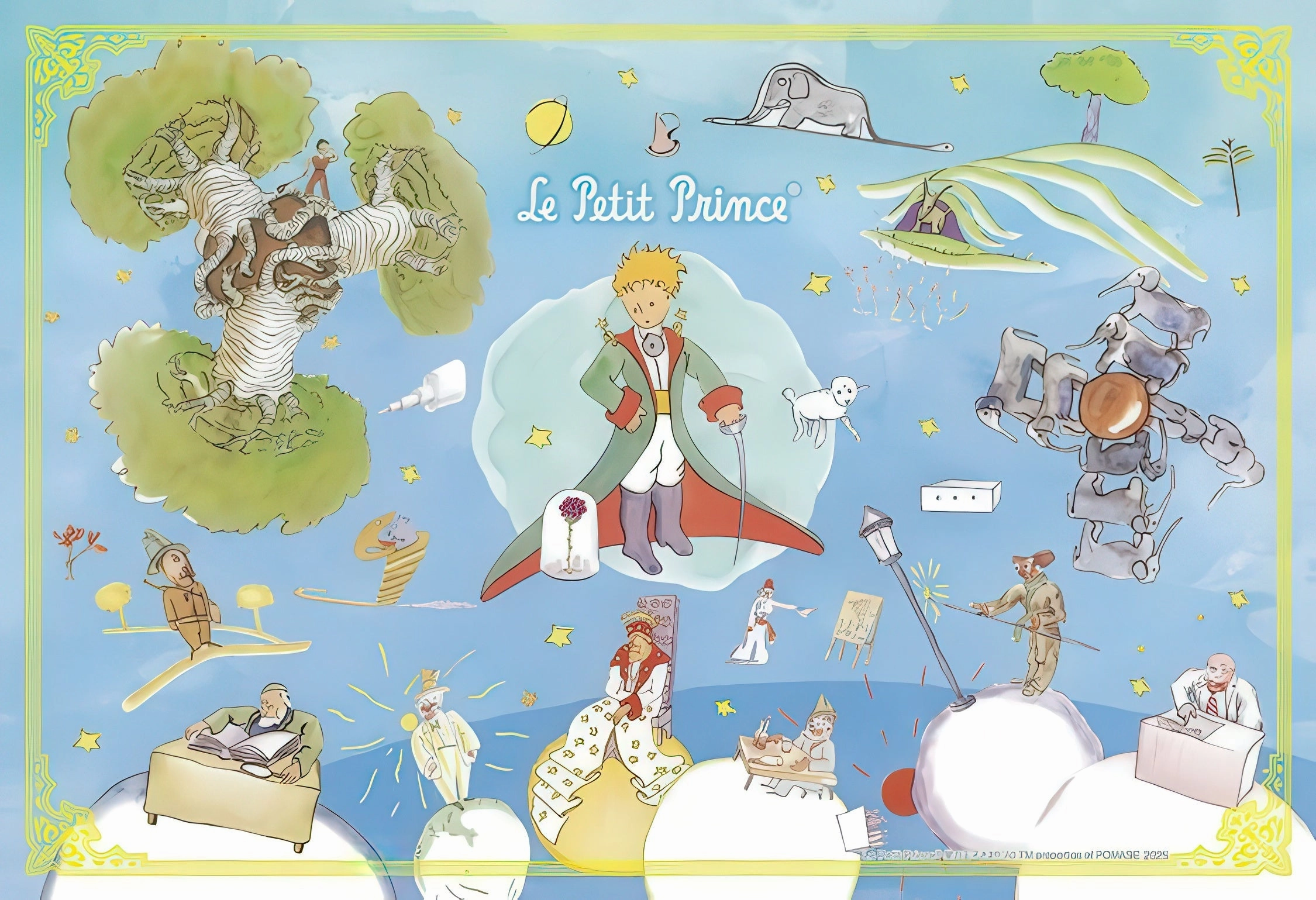 Business gift Vintage Theme Beverly 300-158??The Little Prince??300 Pieces Jigsaw Puzzle