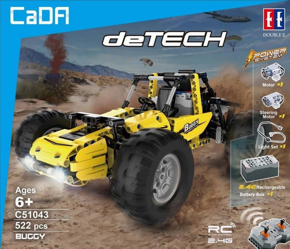 Collectors Item Buggy All-terrain Off-Road Vehicle Building Blocks Set