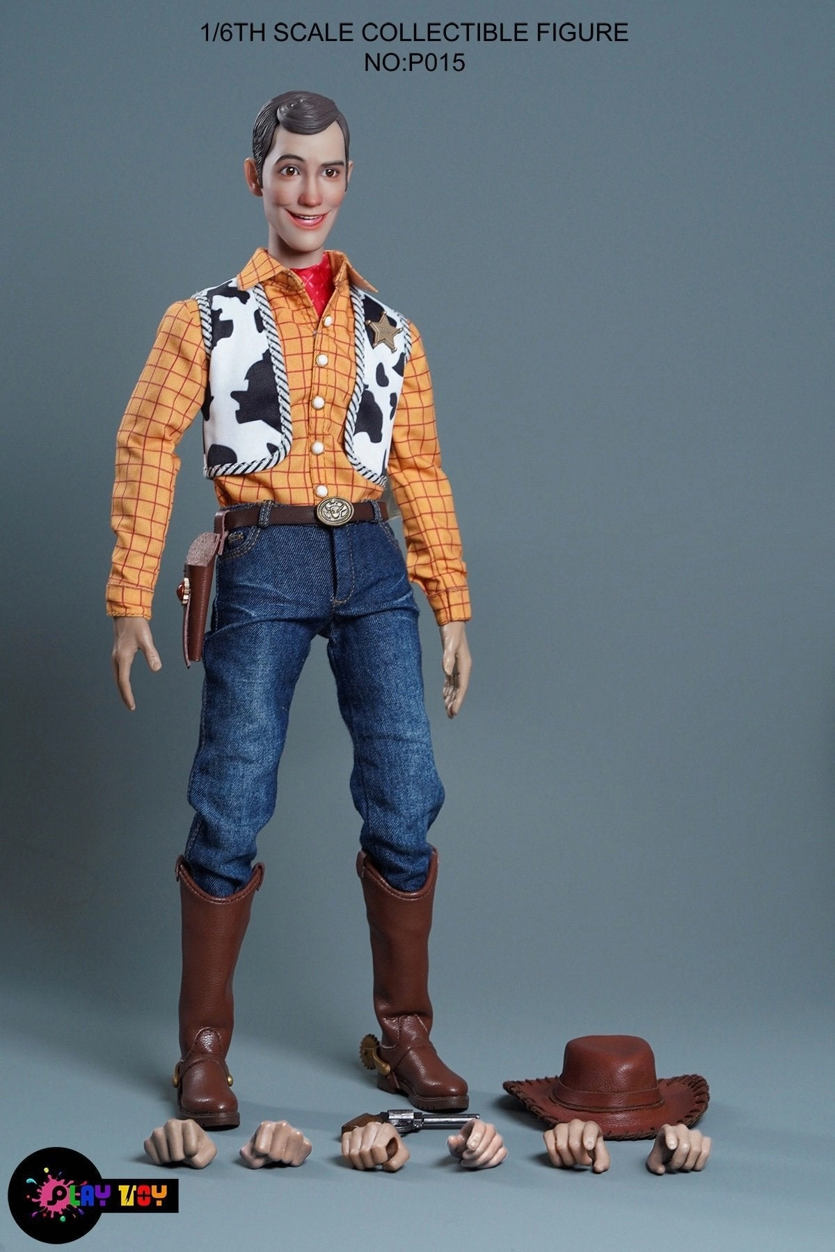 Play Toys 1/6 Happy Cowboy Sixth Scale Figure P015 Gallery Worthy Forest Animal