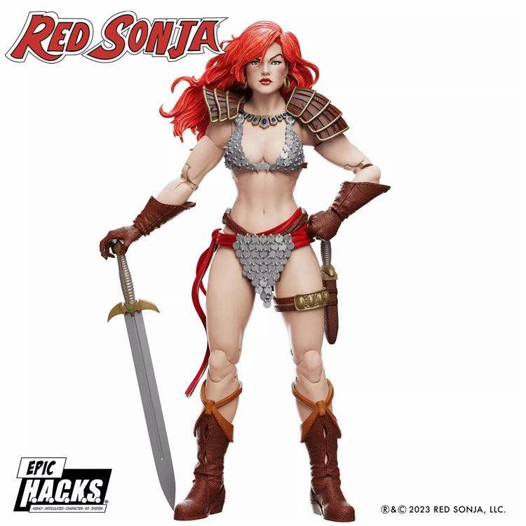 1:12 Epic HACKS Red Sonja Action Figure Living room