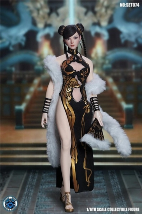 Character Item Competition Entry 1:6 Chun-Li Cheongsam Seamless Figure