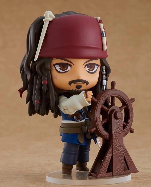Nendoroid #1557 Jack Sparrow Pirates of the Caribbean: On Stranger Tides Retro Game Gaming Figure