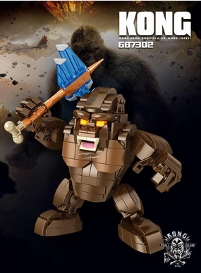 King Kong Mini Size Building Blocks app connected Insect Model