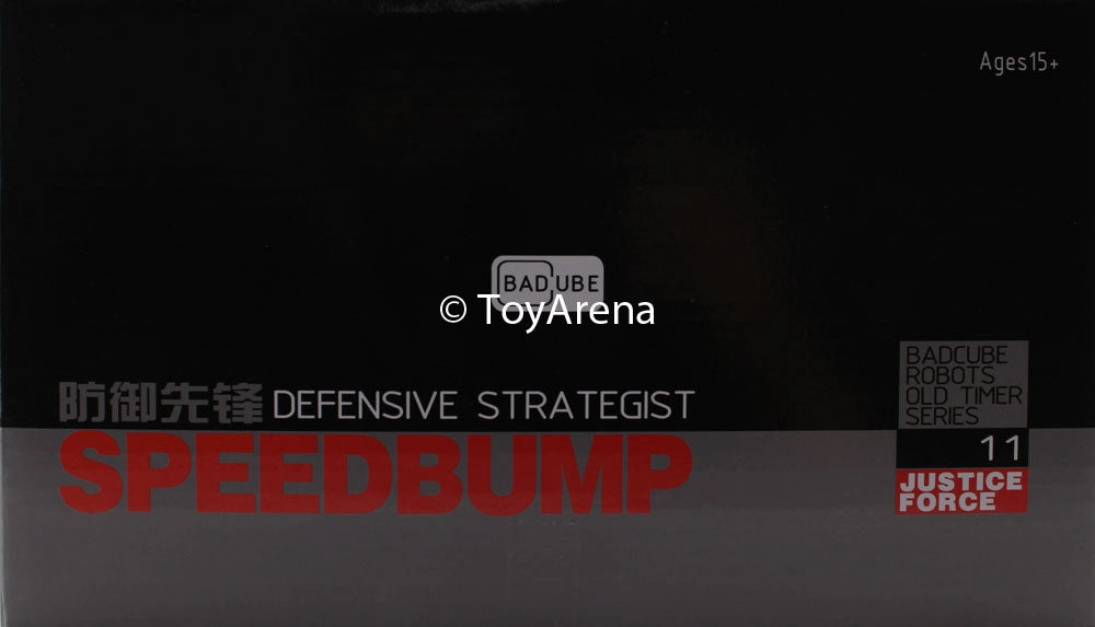 Badcube OTS-11 Defensive Strategist Speedbump Figure Pearlescent Shine