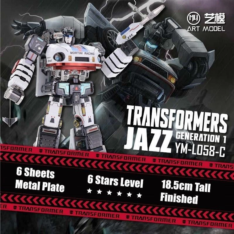 Transformers Jazz Martini Metal Assembly Kit Fantasy Object