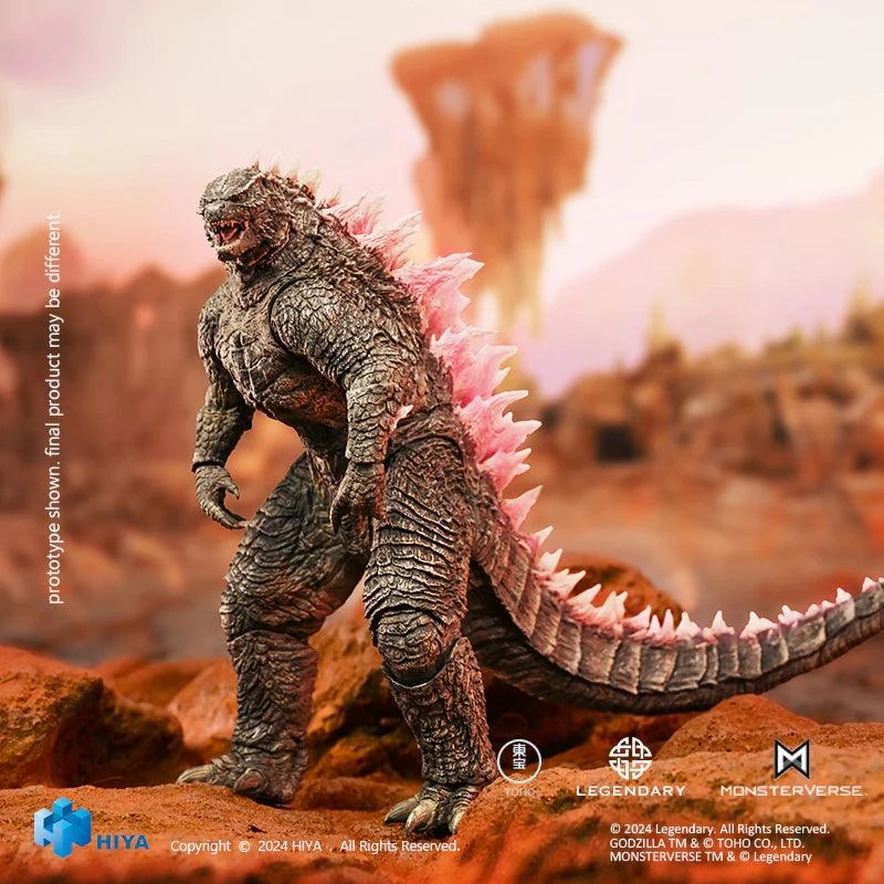 Premium Unit The New Empire Godzilla Evolved Version (Pink Fin) Action Figure