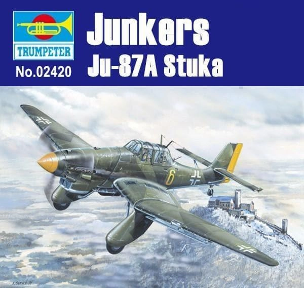 Factory Direct Teaching Aid 1:24 Junkers Ju-87A Stuka Fighter Assembly Kit