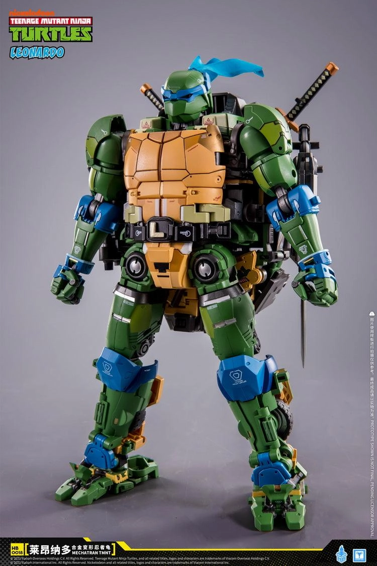 Leonardo Transforming Gokin Gift wrapping