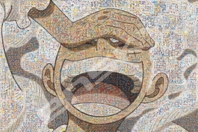 Ensky 1000-595??One Piece Mosaic Art??1000 Pieces Jigsaw Puzzle Decorative Object