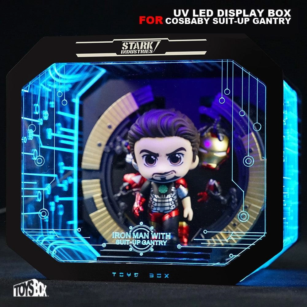 Scandinavian design Cosbaby Suit-Up Gantry UV LED Light Display Box