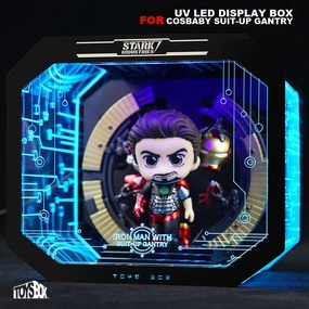 Scandinavian design Cosbaby Suit-Up Gantry UV LED Light Display Box