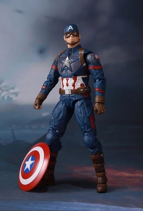 Digital Art Christmas Ornament 1:10 Captain America Action Toy