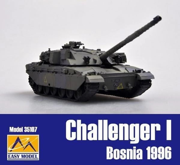 1:72 Challenger I Bosnia 1996 Tank Glow In Dark Secondary Market
