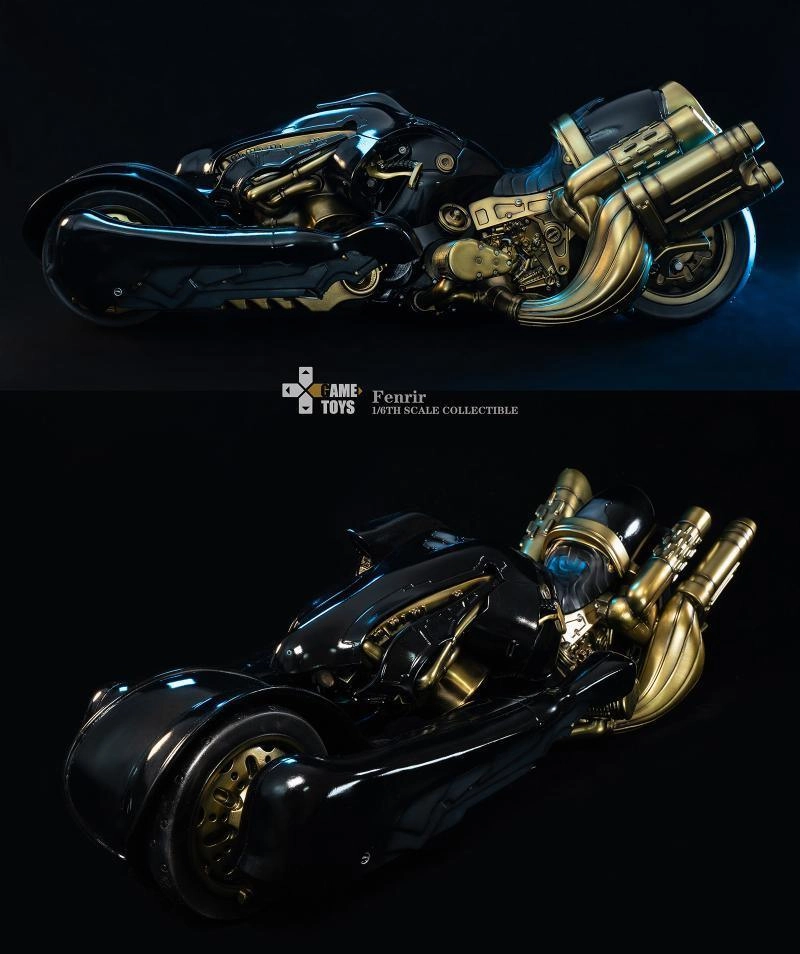investment piece Architectural Model 1:6 Fenrir Motorcycle Action Figure